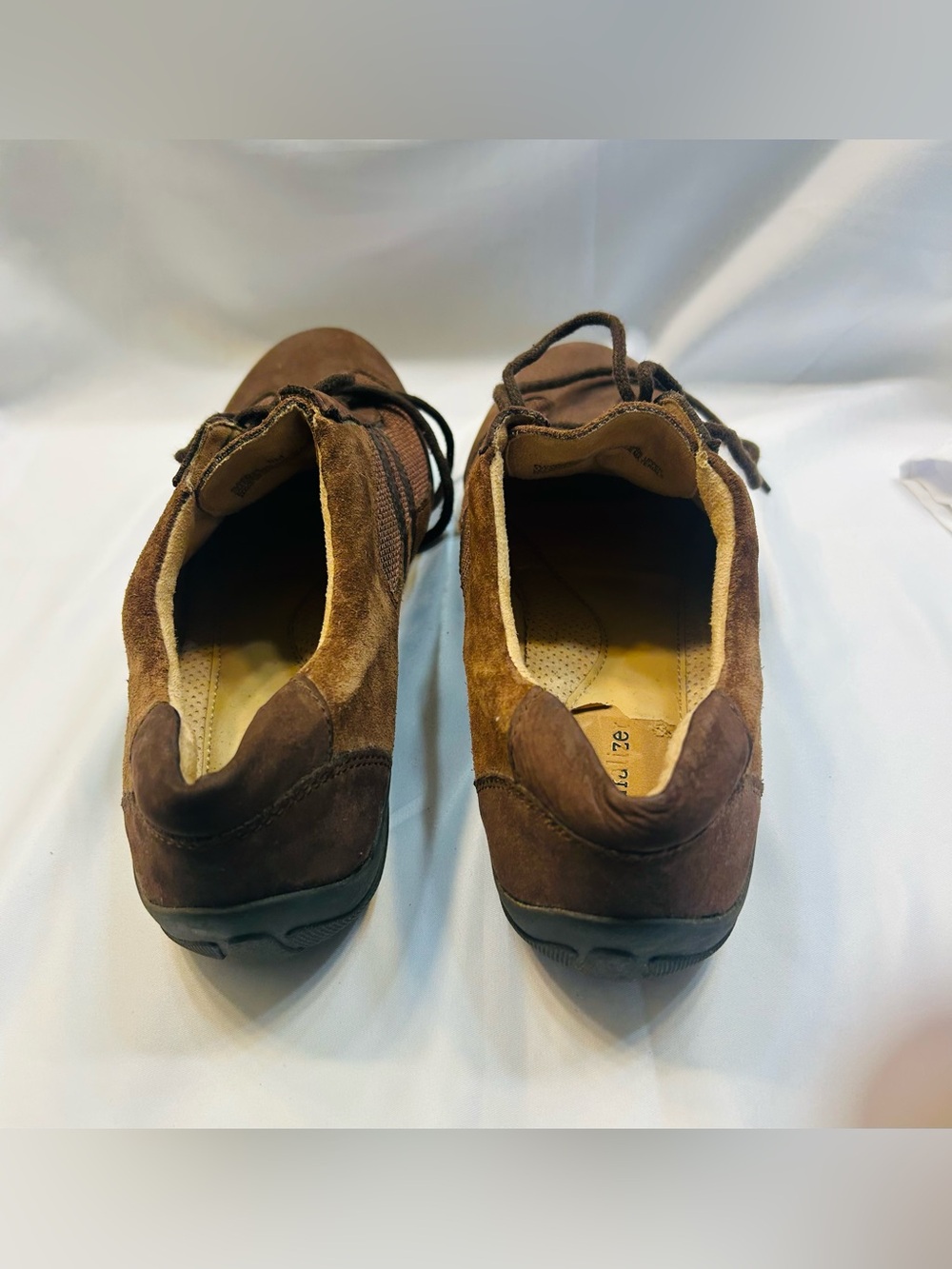 1990 Vintage Naturalizer Brown Suede Lace-Up Athletic/Casual Shoes - Picture 5 of 9